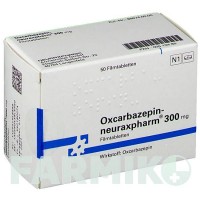 ОКСКАРБАЗЕПІН (OXCARBAZEPIN) 300 мг таблетки 50 шт - Окскарбазепін NEURAXPHARM