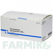 ОКСКАРБАЗЕПІН (OXCARBAZEPIN) 300 мг таблетки 100 шт - Окскарбазепін NEURAXPHARM