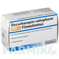 ОКСКАРБАЗЕПІН (OXCARBAZEPIN) 300 мг таблетки 50 шт - Окскарбазепін RATIOPHARM