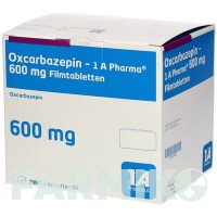 ОКСКАРБАЗЕПИН (OXCARBAZEPIN) 600 мг таблетки 200 шт - Окскарбазепин 1 A PHARMA