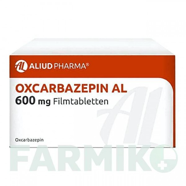 ОКСКАРБАЗЕПІН (OXCARBAZEPIN) 600 мг таблетки 200 шт - Окскарбазепін ALIUD PHARMA