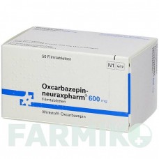 ОКСКАРБАЗЕПИН (OXCARBAZEPIN) 600 мг таблетки 50 шт - Окскарбазепин NEURAXPHARM