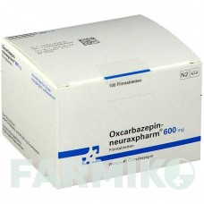 ОКСКАРБАЗЕПИН (OXCARBAZEPIN) 600 мг таблетки 100 шт - Окскарбазепин NEURAXPHARM