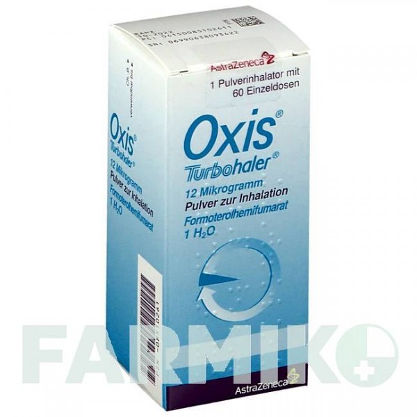 ОКСИС (OXIS) 12 мкг 60 доз порошок 1 шт - Формотерол ASTRAZENECA