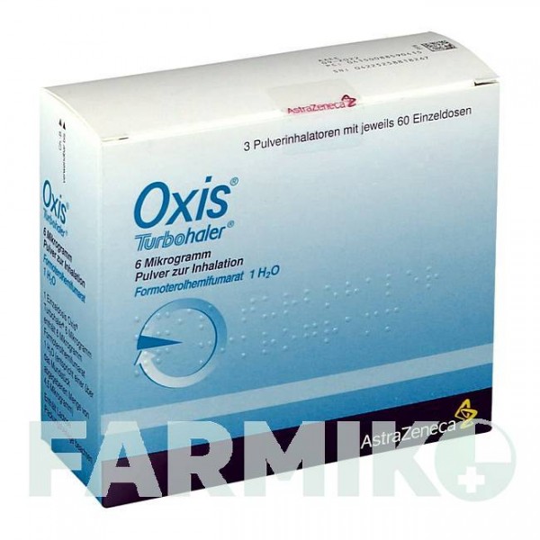 ОКСИС (OXIS) 6 мкг 60 доз порошок 3x1 шт - Формотерол ASTRAZENECA