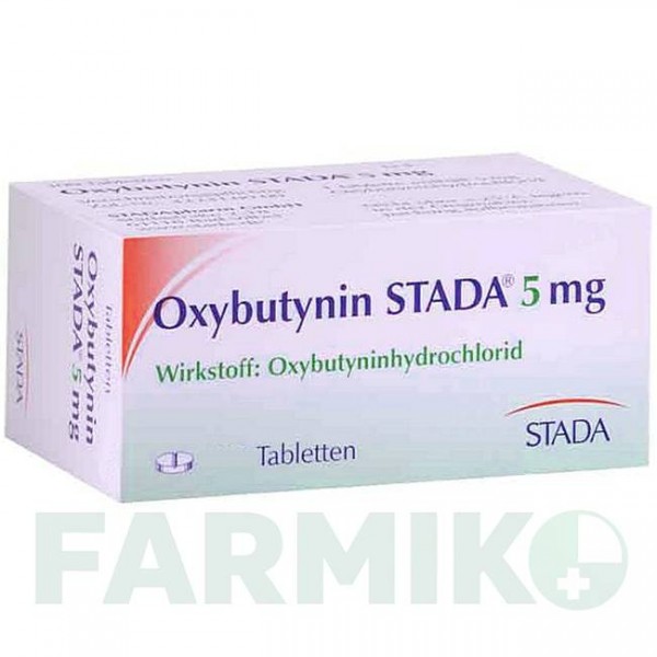 ОКСИБУТИНІН (OXYBUTYNIN) 5 мг таблетки 30 шт - Оксибутинін STADAPHARM