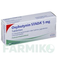ОКСИБУТИНІН (OXYBUTYNIN) 5 мг таблетки 50 шт - Оксибутинін STADAPHARM