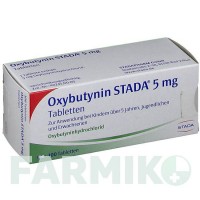 ОКСИБУТИНІН (OXYBUTYNIN) 5 мг таблетки 100 шт - Оксибутинін STADAPHARM