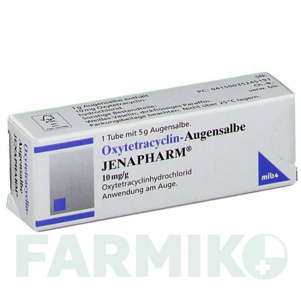 ОКСИТЕТРАЦИКЛИН (OXYTETRACYCLIN) мазь 5 г - Окситетрациклин MIBE