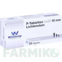 П ТАБЛЕТТЕН (P TABLETTEN) 10 мм таблетки 50 шт - Плацебо ZENTIVA