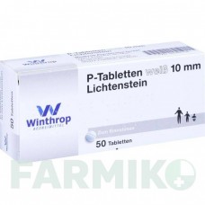 П ТАБЛЕТТЕН (P TABLETTEN) 10 мм таблетки 50 шт - Плацебо ZENTIVA