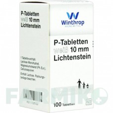 П ТАБЛЕТТЕН (P TABLETTEN) 10 мм таблетки 100 шт - Плацебо ZENTIVA