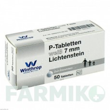 П ТАБЛЕТТЕН (P TABLETTEN) 7 мм таблетки 50 шт - Плацебо ZENTIVA