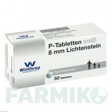 П ТАБЛЕТТЕН (P TABLETTEN) 8 мм таблетки 50 шт - Плацебо ZENTIVA