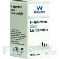 П ТАБЛЕТТЕН (P TABLETTEN) 8 мм таблетки 100 шт - Плацебо ZENTIVA