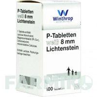 П ТАБЛЕТТЕН (P TABLETTEN) 8 мм таблетки 100 шт - Плацебо ZENTIVA