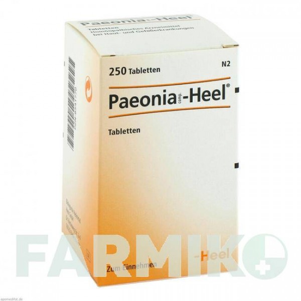 ПЕОНИЯ КОМП (PAEONIA COMP) таблетки 250 шт - Гомеопатия BIOLOGISCHE HEILMITTEL HEEL