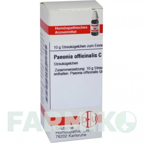 ПЕОНИЯ ОФФИЦИНАЛИС (PAEONIA OFFICINALIS) C 30 глобули 10 г - Гомеопатия DHU