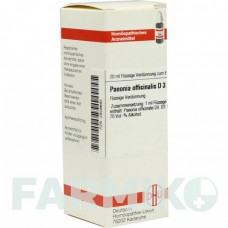 ПЕОНИЯ ОФФИЦИНАЛИС (PAEONIA OFFICINALIS) D 3 раствор 20 мл - Гомеопатия DHU
