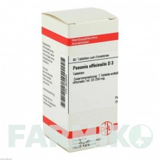 ПЕОНИЯ ОФФИЦИНАЛИС (PAEONIA OFFICINALIS) D 3 таблетки 80 шт - Гомеопатия DHU