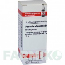 ПЕОНИЯ ОФФИЦИНАЛИС (PAEONIA OFFICINALIS) D 4 глобули 10 г - Гомеопатия DHU
