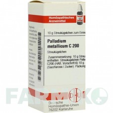 ПАЛЛАДИУМ МЕТАЛЛИКУМ (PALLADIUM METALLICUM) C 200 глобули 10 г - Гомеопатия DHU