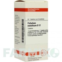 ПАЛЛАДІУМ МЕТАЛІКУМ (PALLADIUM METALLICUM) D 12 таблетки 80 шт - Гомеопатія DHU