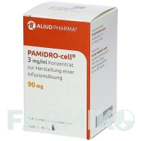 ПАМІДРО (PAMIDRO) 3 мг/мл 90 мг концентрат 4x1 шт - Памідронова кислота ALIUD PHARMA