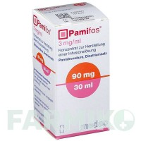 ПАМІФОС (PAMIFOS) 3 мг/мл 90 мг концентрат 4 шт - Памідронова кислота MEDAC