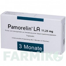 ПАМОРЕЛИН (PAMORELIN) 11,25 мг порошок 1 шт - Трипторелин AXICORP PHARMA