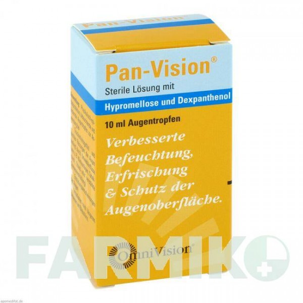 ПАН ВИЗИОН (PAN VISION) капли 10 мл - Активные вещества OMNIVISION