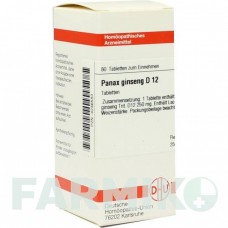 ПАНАКС ГИНЗЕНГ (PANAX GINSENG) D 12 таблетки 80 шт - Гомеопатия DHU