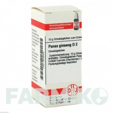 ПАНАКС ГИНЗЕНГ (PANAX GINSENG) D 2 глобули 10 г - Гомеопатия DHU