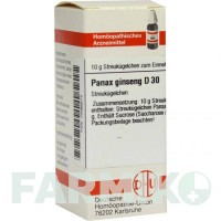 ПАНАКС ГИНЗЕНГ (PANAX GINSENG) D 30 глобули 10 г - Гомеопатия DHU