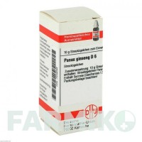 ПАНАКС ГИНЗЕНГ (PANAX GINSENG) D 6 глобули 10 г - Гомеопатия DHU