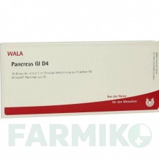 ПАНКРЕАС (PANCREAS) D 4 ампулы 10x1 мл - Гомеопатия WALA HEILMITTEL