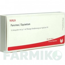 ПАНКРЕАС ЕКВІЗЕТУМ (PANCREAS EQUISETUM) ампули 10x1 мл - Гомеопатія WALA HEILMITTEL