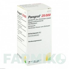 ПАНГРОЛ (PANGROL) 25000 капсули 50 шт - Мультіензими BERLIN-CHEMIE