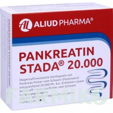 ПАНКРЕАТИН (PANKREATIN) 20000 капсули 200 шт - Мультіензими ALIUD PHARMA