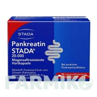 ПАНКРЕАТИН (PANKREATIN) 20000 капсулы 50 шт - Мультиэнзимы STADA