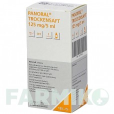 ПАНОРАЛ (PANORAL) 125 мг/5 мл порошок 100 мл - Цефаклор DR.FRIEDRICH EBERTH