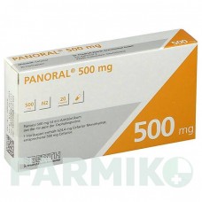 ПАНОРАЛ (PANORAL) 500 мг капсули 20 шт - Цефаклор DR.FRIEDRICH EBERTH