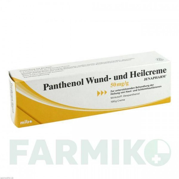 ПАНТЕНОЛ (PANTHENOL) крем 100 г - Декспантенол MIBE