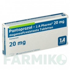 ПАНТОПРАЗОЛ (PANTOPRAZOL) 20 мг таблетки 14 шт - Пантопразол 1 A PHARMA
