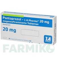 ПАНТОПРАЗОЛ (PANTOPRAZOL) 20 мг таблетки 28 шт - Пантопразол 1 A PHARMA