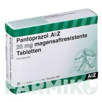 ПАНТОПРАЗОЛ (PANTOPRAZOL) 20 мг таблетки 28 шт - Пантопразол ABZ PHARMA