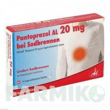 ПАНТОПРАЗОЛ (PANTOPRAZOL) 20 мг таблетки 14 шт - Пантопразол ALIUD PHARMA