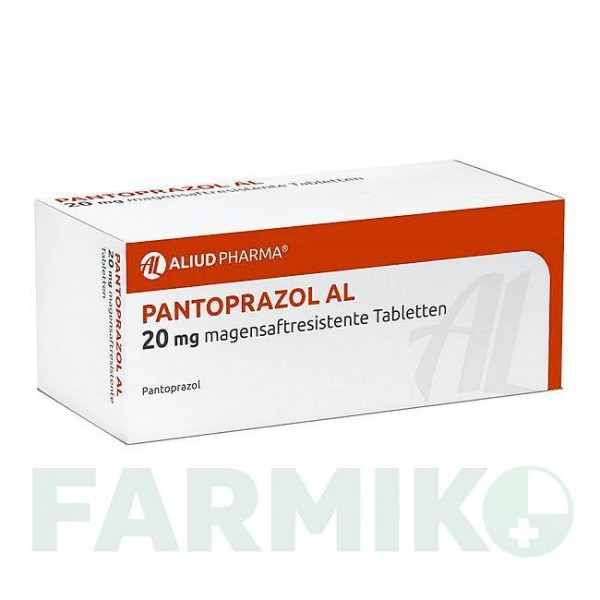 ПАНТОПРАЗОЛ (PANTOPRAZOL) 20 мг таблетки 28 шт - Пантопразол ALIUD PHARMA