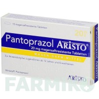 ПАНТОПРАЗОЛ (PANTOPRAZOL) 20 мг таблетки 15 шт - Пантопразол ARISTO PHARMA