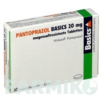 ПАНТОПРАЗОЛ (PANTOPRAZOL) 20 мг таблетки 14 шт - Пантопразол BASICS